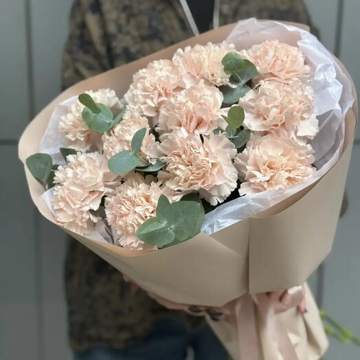Барби🎀 букет с гвоздикой