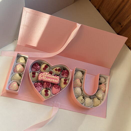 Набор Клубники I♥️U для Мамы