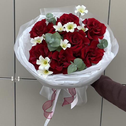 Букет из французских роз