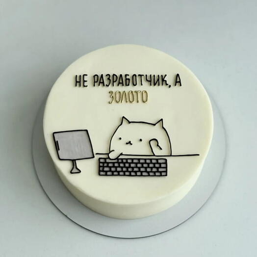 бенто-торт 600 гр программисту/разработчику
