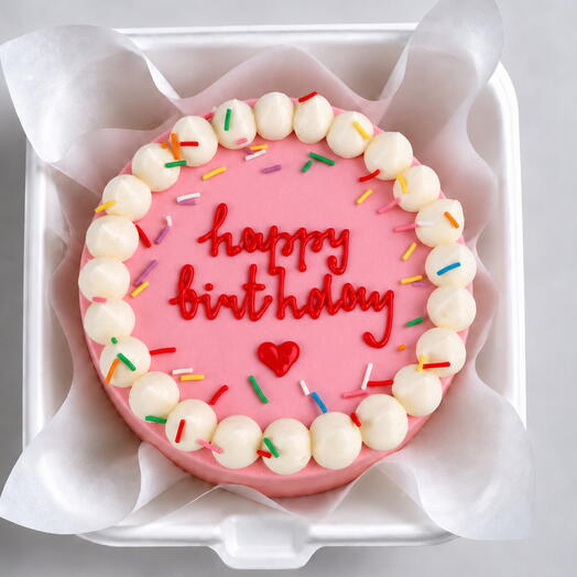 Торт Бенто (мини) Happy Birthday V6
