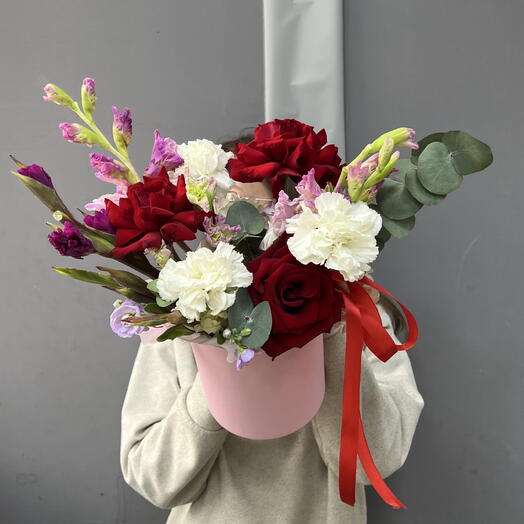 Гладиолусы, Французские Розы и Диантусы 🌹