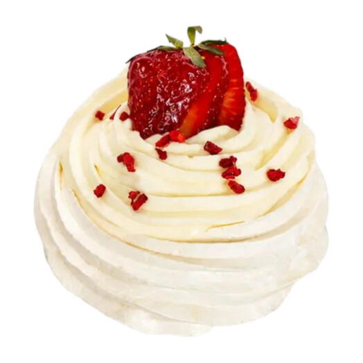 Pavlova strawberry 6 pieces