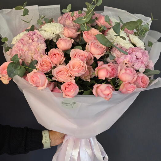 Воздушный нежный букет 💐
