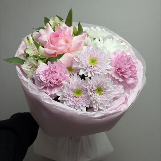 Букет розовый каприз 🌸
