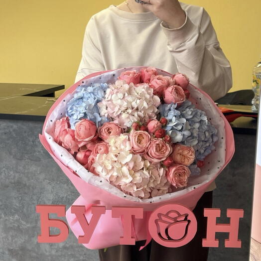 Букет зефирка