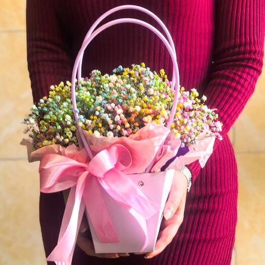 Композиция из гипсофилы 💕