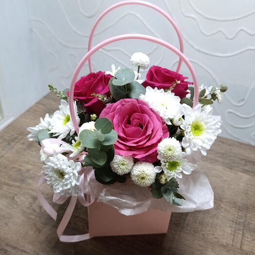 Композиция с розами💗