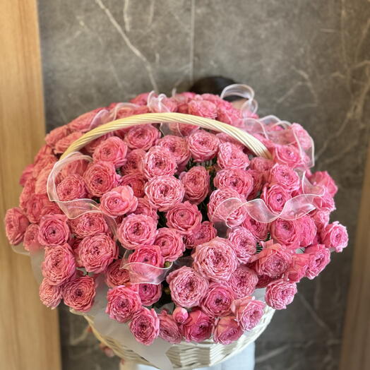 Роскошный корзина для нее🥰