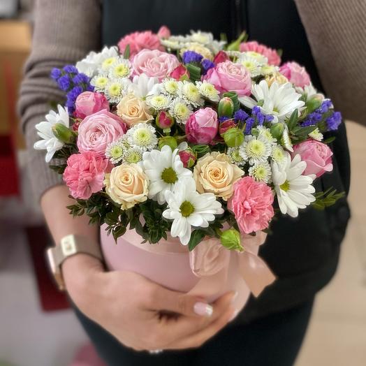 Цветы в коробке