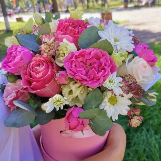 Flowers in a box