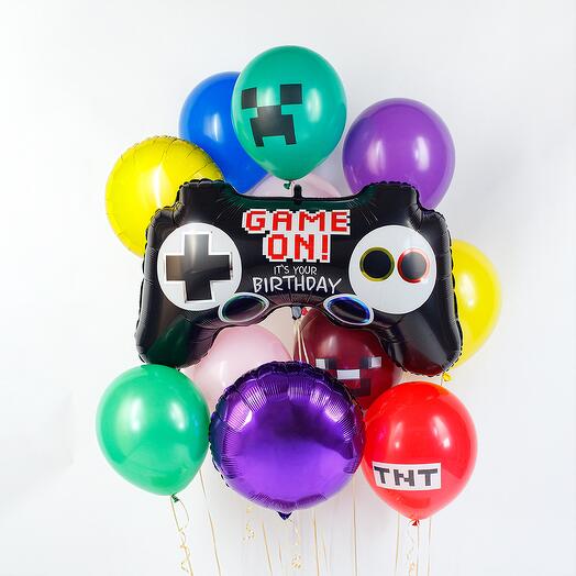 A large set of balls "Esports" of 12 pieces