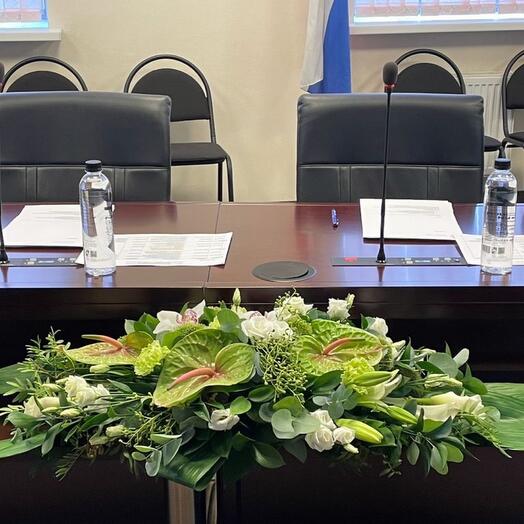 Оформление мероприятий цветами