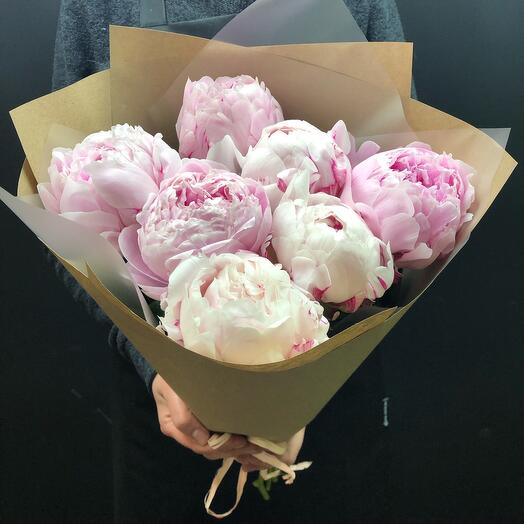 7 peonies