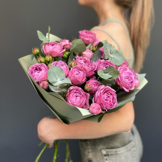 Bouquet maybe 💕 of bush peony roses