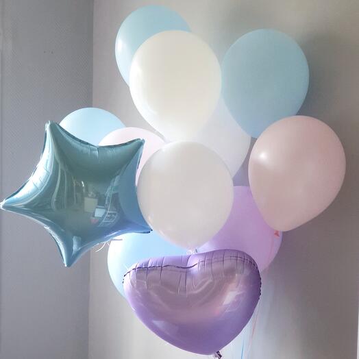 Conjunto de 12 bolas de colores Mix-L