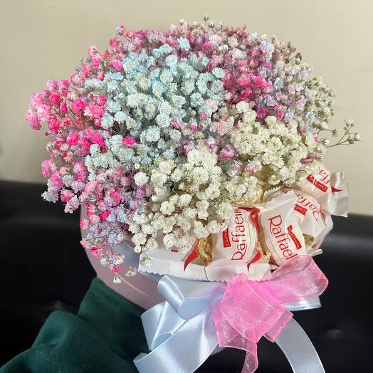 Gypsophila con Raffaello
