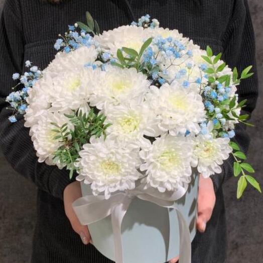 Flowers in the box "Cloud of love"