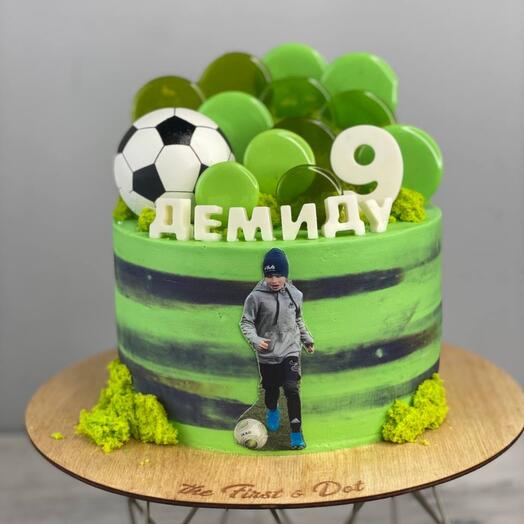 Торт футболисту 💚
