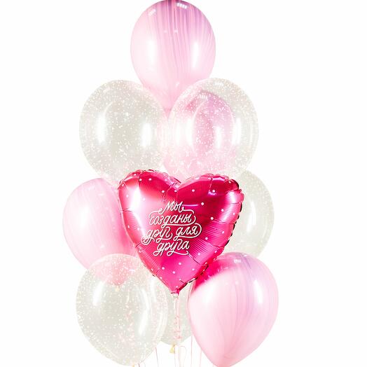 Набор шаров с гелием Признание