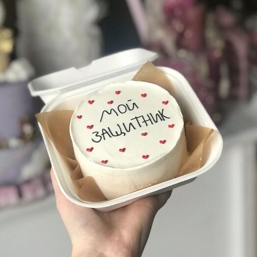Bento-pastel De mi defensor el 23 de febrero