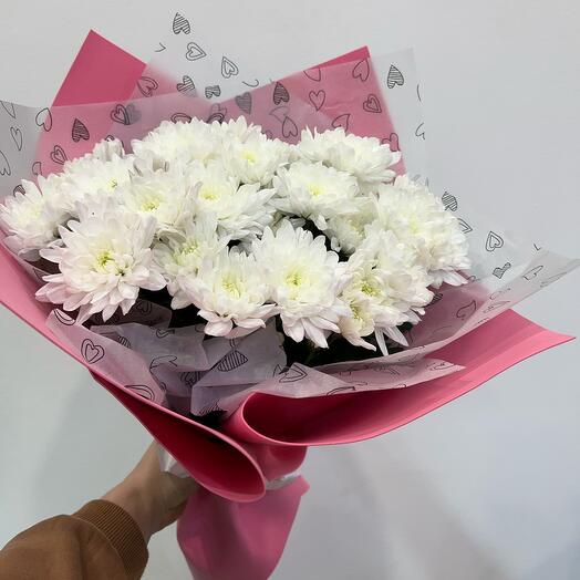 Snow-white bouquet