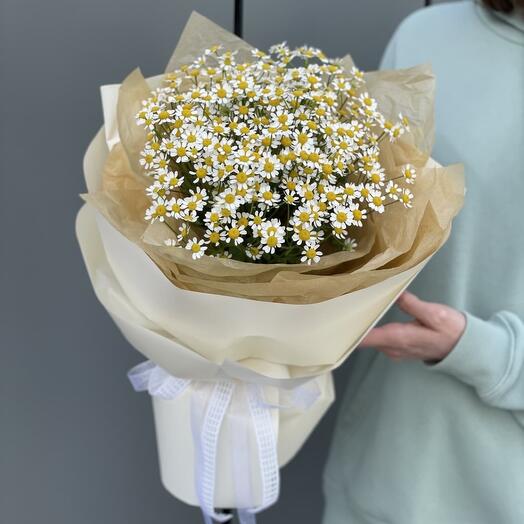 Милый букет ромашек