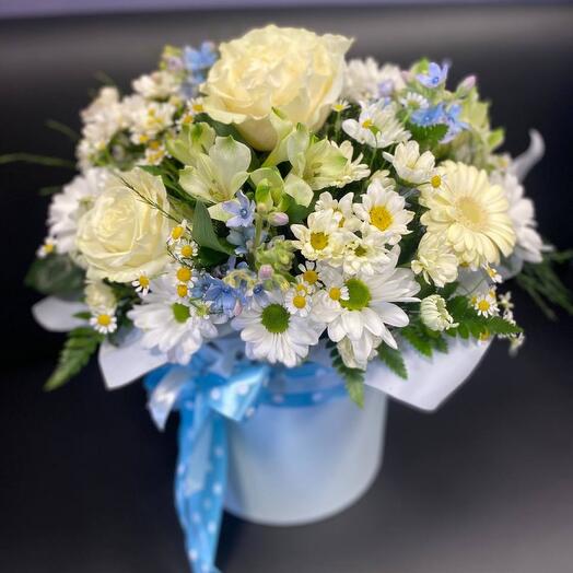 Cesta de flores