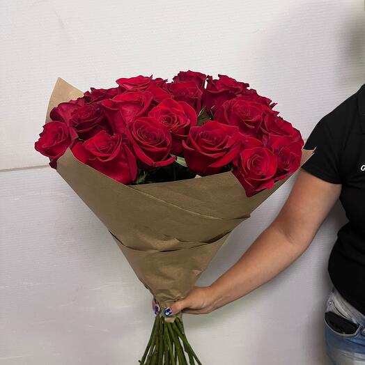Rosas 25 piezas 70 cm