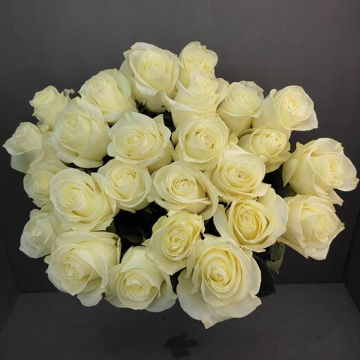 Bouquet of Ecuadorian roses Polar Star