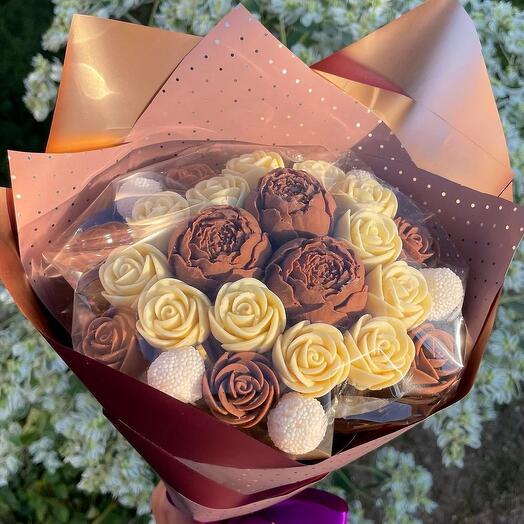 Bouquet of Belgian chocolate