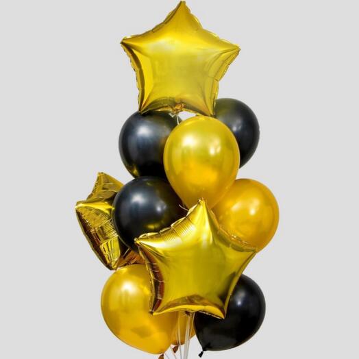 Фонтан из 12 шаров💛