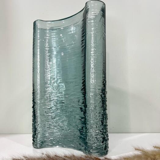 Ваза стекло «Волна»