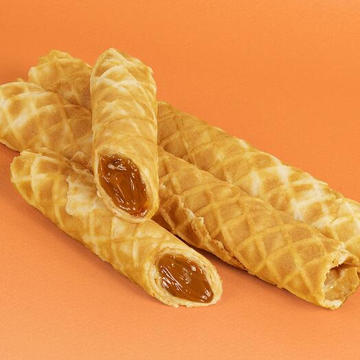 Трубочки с варёной сгущёнкой М