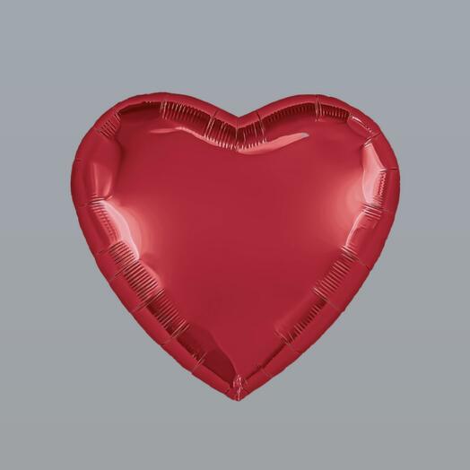 Foil balloon heart 18 inches