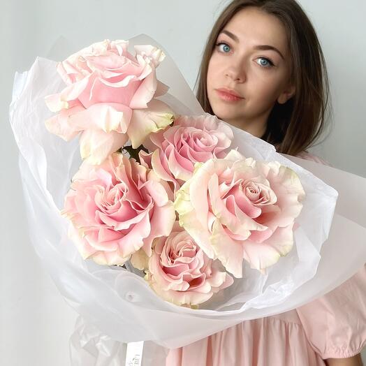 Букет из французских роз 5