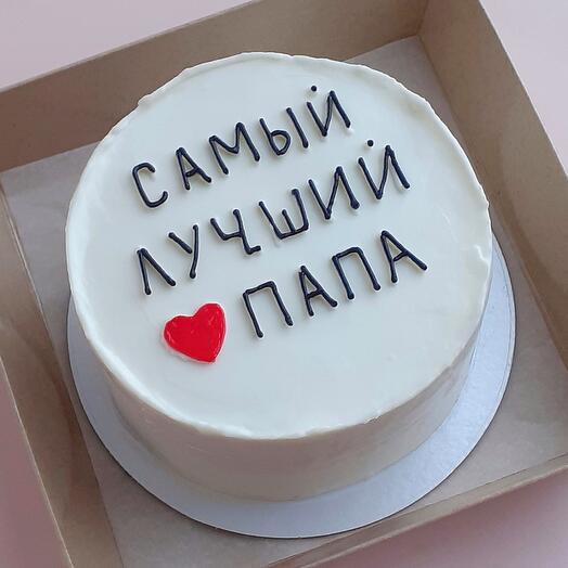 Бенто торт папа