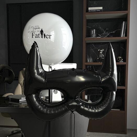 "FATHER" (набор из 2 шаров для папы)