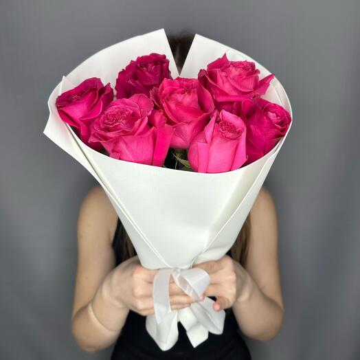 Букет из 7 роз🌸
