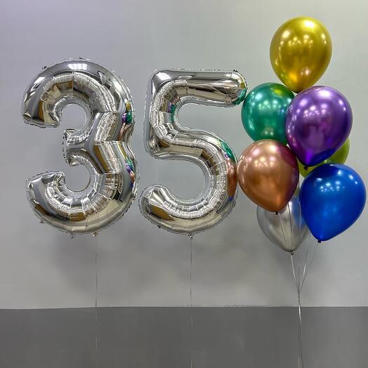 Шары на 35 лет