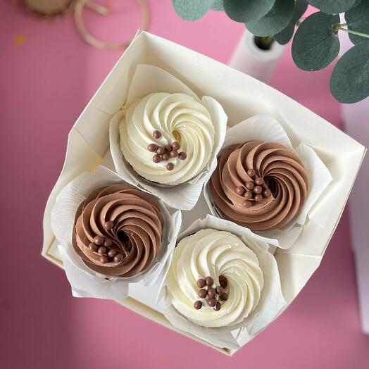 Conjunto de cupcakes surtidos