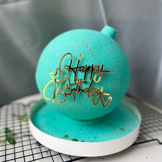Cake bomb, 20 cm