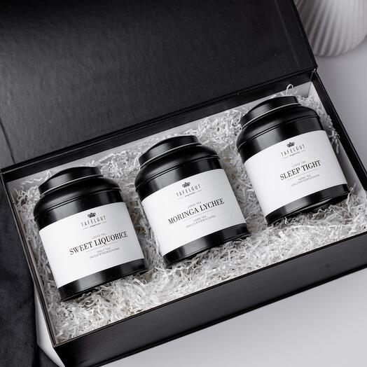 Подарочный набор чая Sweet liquorice , Moringa lychee, Sleep Tight
