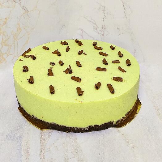 Tarta de queso de manzana