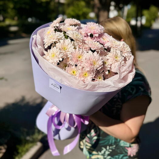 Нежные хризантемы