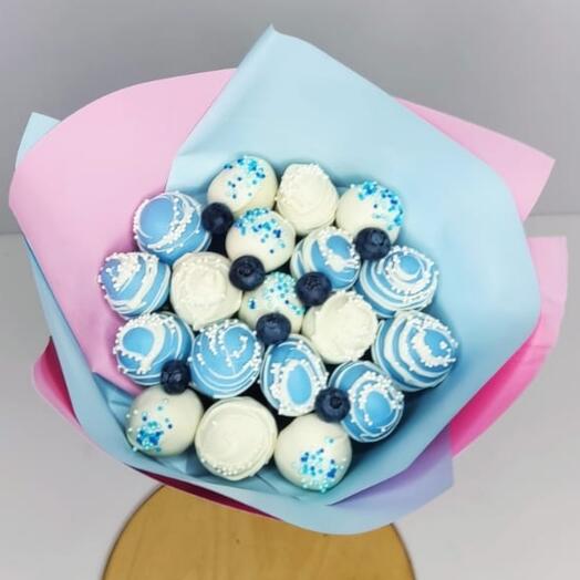 Букет из клубники в бельгийском шоколаде