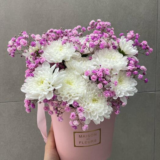 Цветы в коробке💕