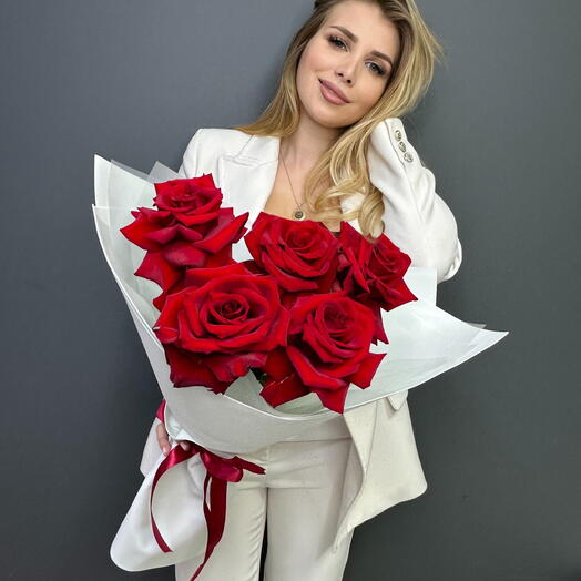Букет Red French Kiss