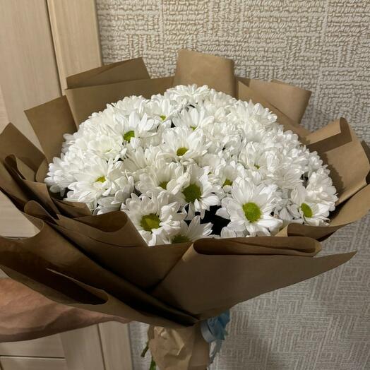 Букет из кустовой хризантемы