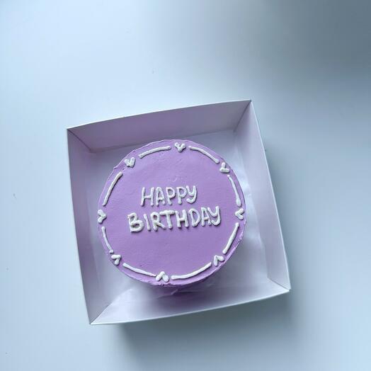 Бенто торт «Happy birthday»